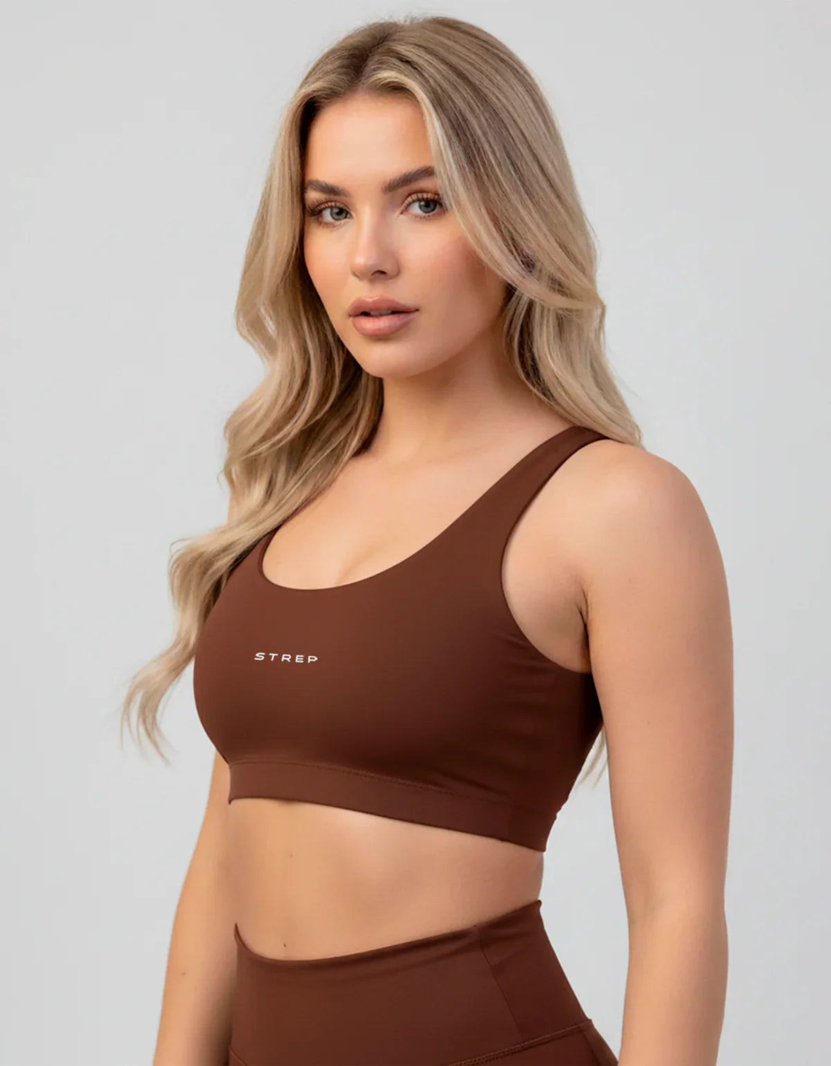 Conjunto Brown Motion – Top + Short Legging C/ Bolso