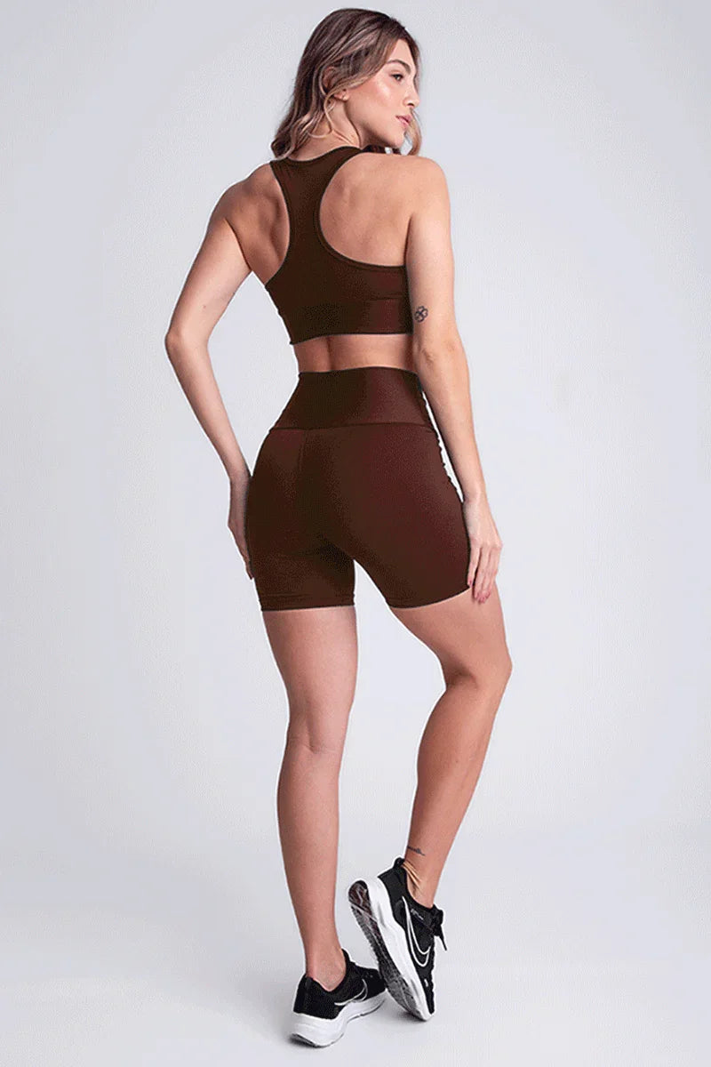 Short Legging Brown Motion