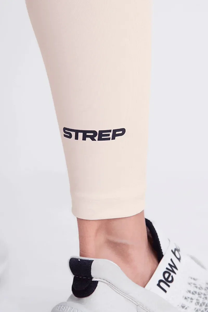 Conjunto Feminino Fitness Calça E Top - Bege