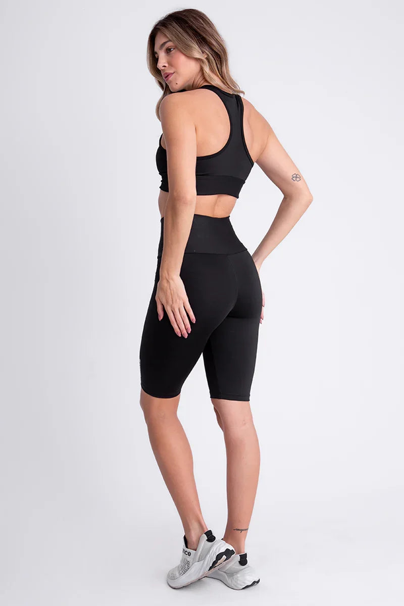Bermuda Legging Ciclista Black Motion