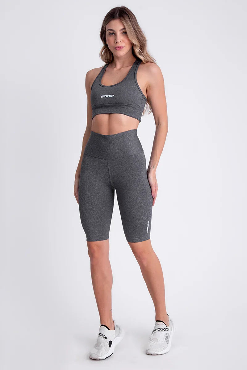 Bermuda Legging Ciclista Grey Motion