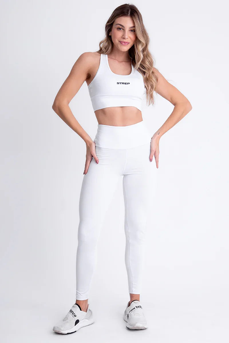 Calça Legging White Motion