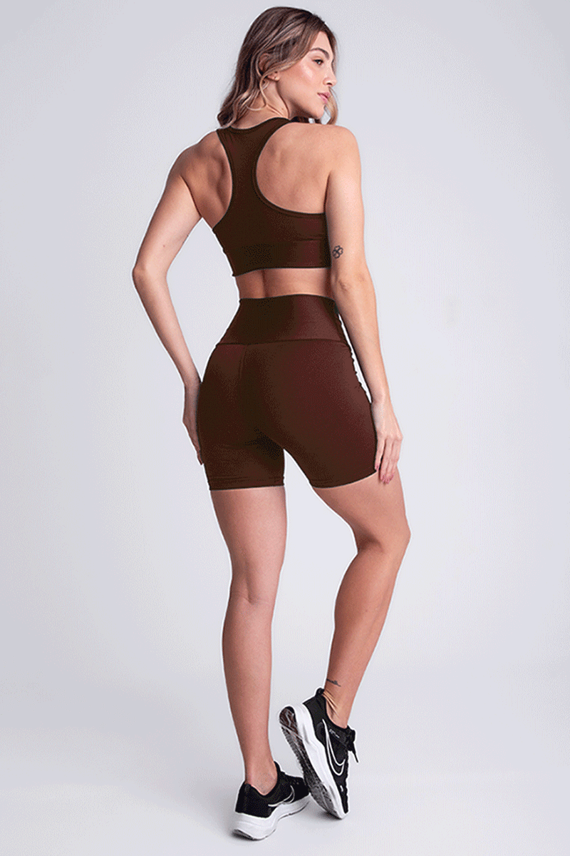 Short Legging Brown Motion