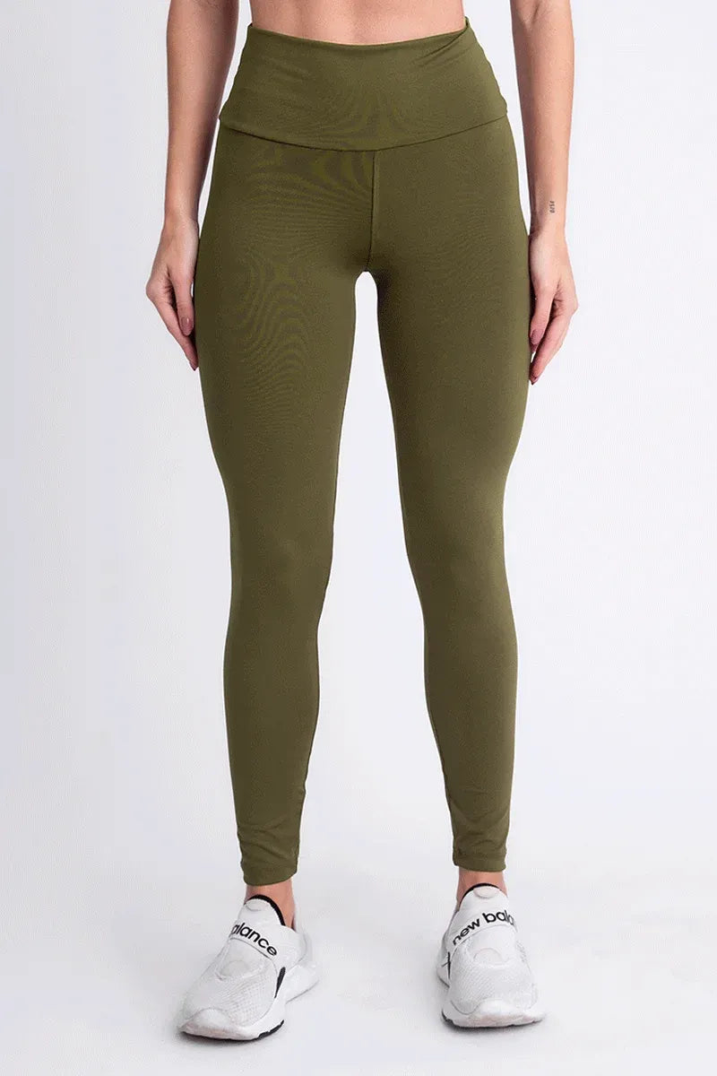 Conjunto Feminino Fitness Calça E Top - Verde