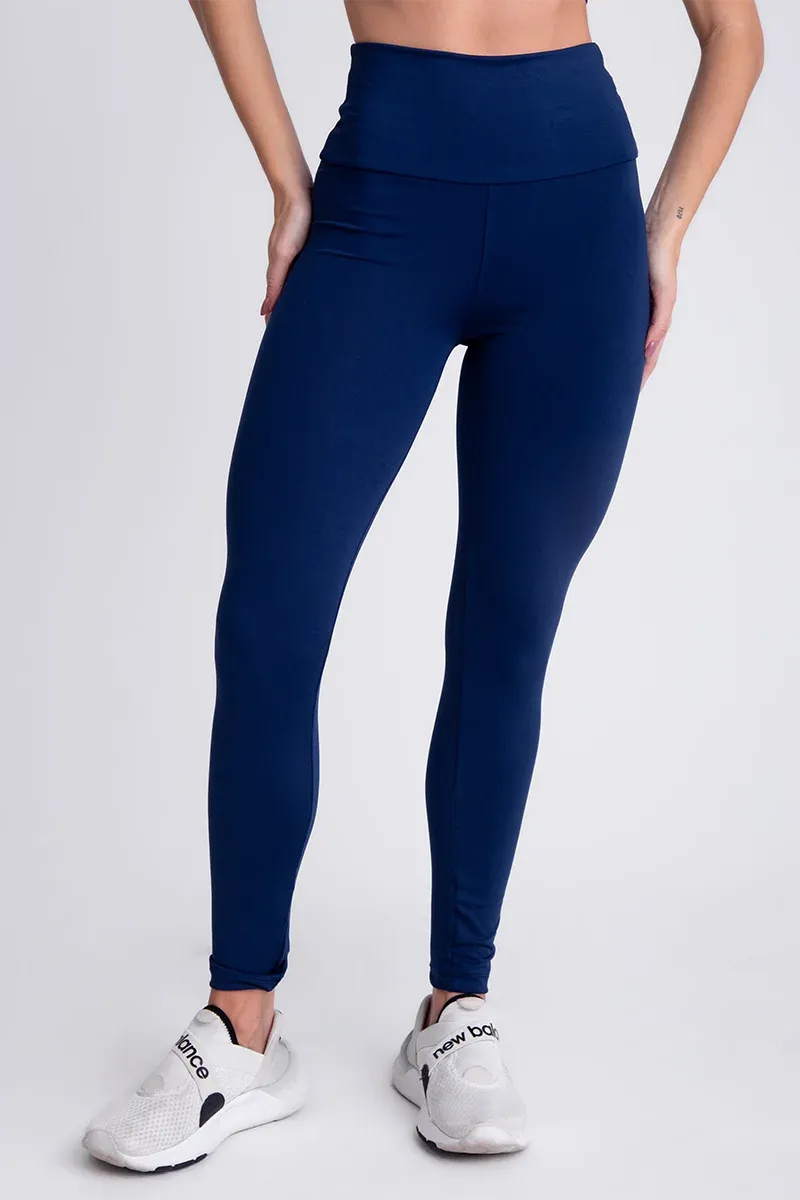 Conjunto Feminino Fitness Calça E Top - Azul