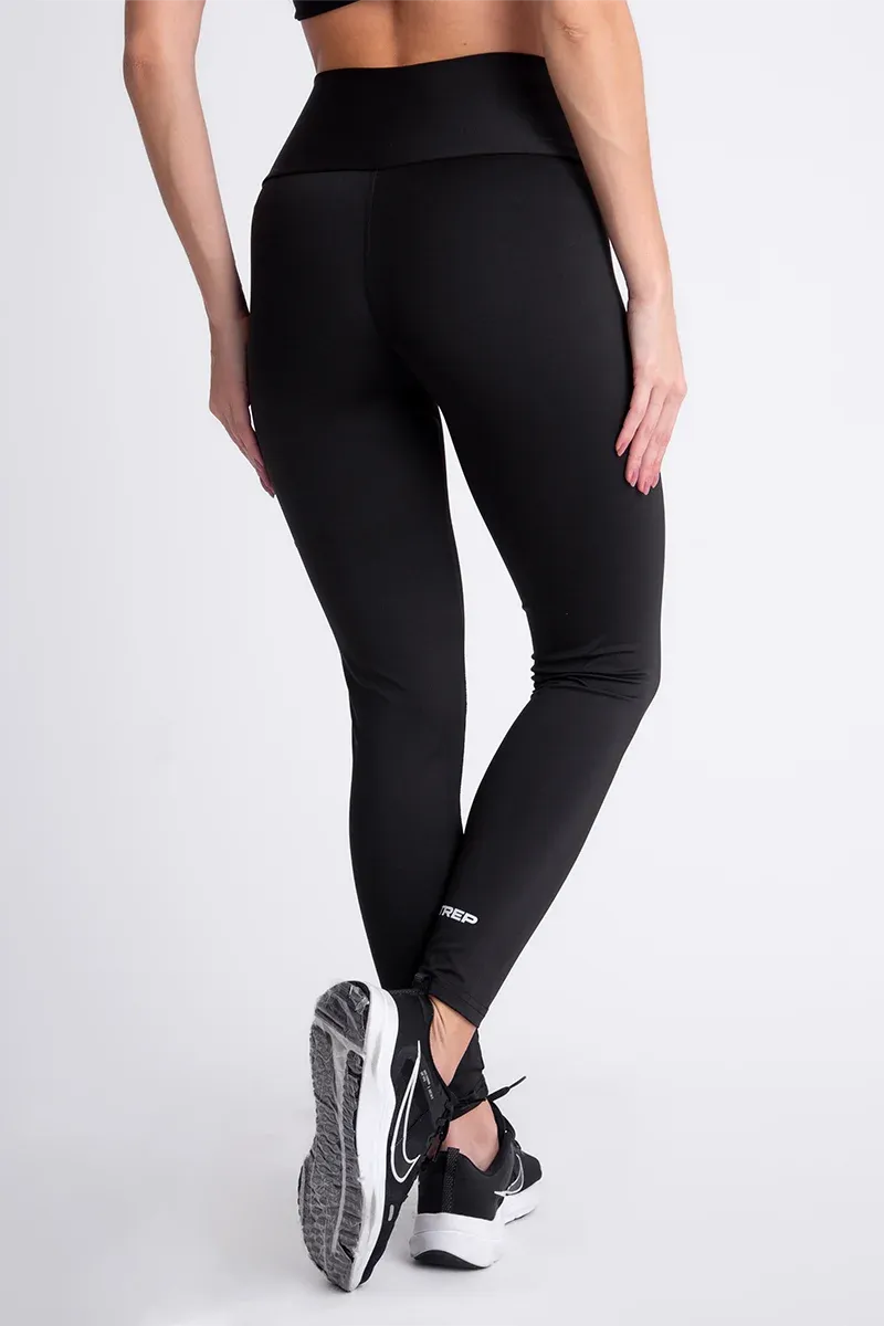 Conjunto Feminino Fitness Calça E Top - Preto